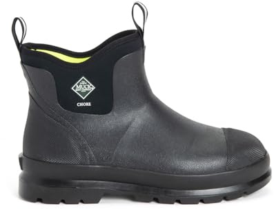 MUCK Chore Classic Men's Chelsea Boot, Black, Size 12(M)
