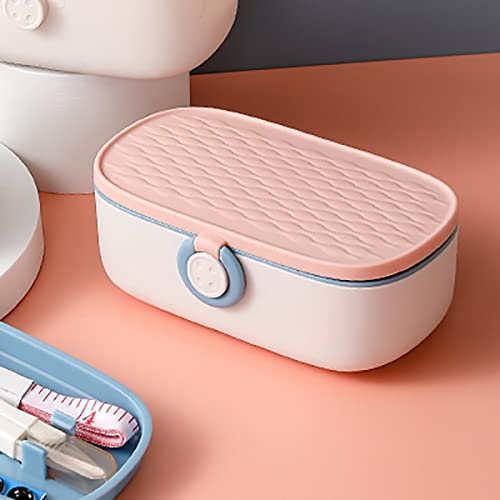 Set di accessori da cucito portatili, per principianti, viaggiatori, parenti e amici, scatola regalo perfetta