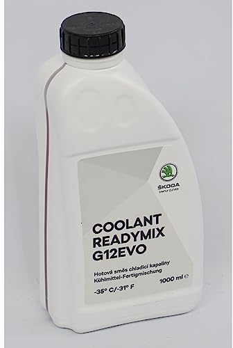 Skoda 000096320JG Kühlflüssigkeit G12evo Kühlmittel Fertigmischung 1L Flasche