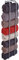HomeHeng Gästehandtuchhalter 60cm Selbstklebend Ohne Bohren Handtuchhalter Edelstahl Chrom Handtuchregal Badezimmer,Y01-60HC