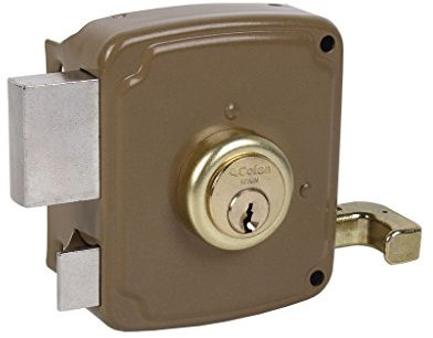 Cofan - CERRADURA SOBREPONER C/CERRADERO 120mm DERECHA (cerradura sobreponer)