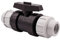 BFG MDPE Fitting for Water Pipes, Sleeve 20 mm x 20 mm with Ball Valve, for MDPE Plastic Pipes, 16 Bar, Max. Temperature 45 °C, Compression Fittings