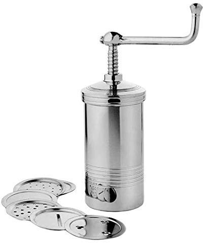 Chakli Maker/Idiyappam Press/Murukku Machine/for Sev, Namkeen,Noodles,Maggi Kitchen Utensils Stainless Steel 6 Jalis 1pcs.