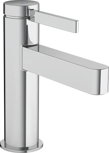hansgrohe Standventil Finoris, Wasserhahn für Kaltwasser mit Auslauf Höhe 100 mm, Armatur wassersparend, Chrom