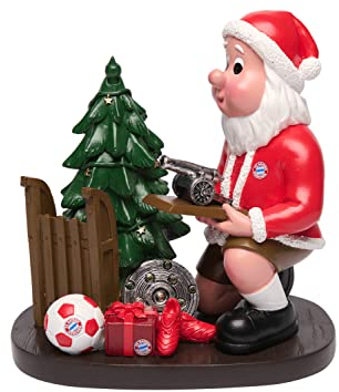 FC Bayern München Gartenzwerg Weihnachten