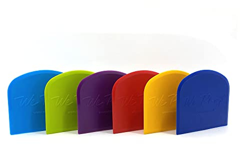 Dough Cutter/Scraper/Dough Slice | Made in The UK Using Premium Food Safe Materials | Beautifully Bright Colours | Multi-use, Perfect for Turning, Slicing, Scraping, portioning Dough & so Much More