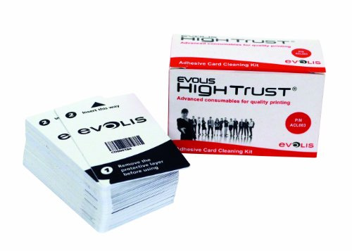 Evolis ACL003 - Cleaning cards, 50 pcs - For: Zenius/Primacy - Uuse for: cleaning roller