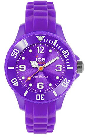 ICE-WATCH - ICE forever Purple - Lila Damenuhr mit Silikonarmband - 000797 (Extra small)