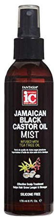 leebeauty.com Fantasia IC Jamaican Black Castor Oil Mist infused with Tea Tree Oil (6 oz)
