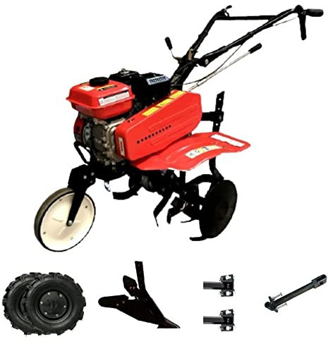 SAKAWA Motoazada Motocultor 7CV 2V Mas una con Accesorios + Ruedas 400x8