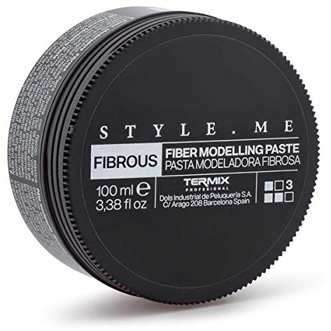 Cera Fibrous Estilo Fibroso Style.Me by Termix. Perfecta Estilos Creativos. Permite Volver a Manipular el Cabello para un Estilo Siempre Personal. Tamaño 3,38 Fl Oz.