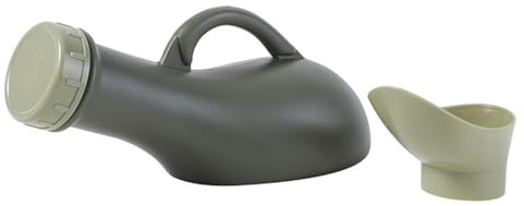 BAMFY Urinal for Män Spillsäker Nattetid, Manlig Urin Urinflaskor återanvändbar Bärbar Unisex Urinaler for Sjukhus, Nödsituation Och Resor Använda Sig Av