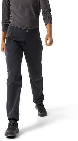 Arc'teryx Gamma Pant - Lightweight Softshell Hiking Pants Women - Stretch, Articulated Design - Ideal for Outdoor Activities | Black, 6