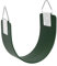 GAMKII Schaukelsitz mit Metall-Dreieck-Ring, 30,4 x 5,9 Zoll, Heavy Duty Swing Set Ersatz Zubehör Outdoor, Spielplatz, Bäume, Hinterhof (300 lb Gewicht Limit) (Grün)