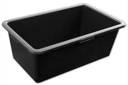 AP Supplies Mixing Tub 90L, PVC, Black | Mix more with less mess using a tough 90L PVC tub