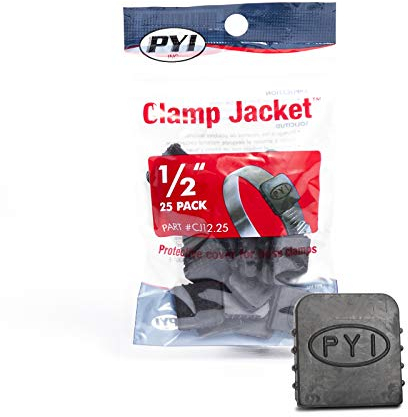 Clamp Jacket - Punta de protección de collar (12 mm, 1/2), caja de 25 unidades