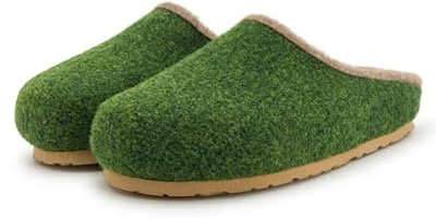 Pantoffelmann filttofflor 70% ullfilt | Storlekar 37–47 | Andningsbara tofflor med halkfri sula | Varma handgjorda tofflor | För damer & herrar