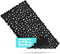 Brandsseller Badewanneneinlage 70x35 cm Badewannenmatte Duschmatte in Steinoptik Schwarz
