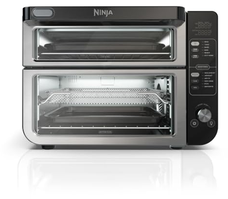Ninja Double Oven, 12-in-1, FlexDoor, Stainless Steel, DCT401