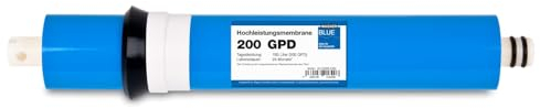 Membrane für Osmoseanlage Expert von Wagner BLUE | passend für gängige Osmoseanlagen | filtert Nitrat, Nitrit, Flourid | Aquarium Wasserfilter zur Herstellung von Osmosewasser (200 GPD)