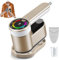 Ferro da Stiro Portatile Verticale 2 in 1 Viaggio Stiratore Stiratrice Vapore Professionale Steamer Stirare Vestiti Orizzontale Mini Piccolo Stirella Lcd 1200W Vaporizzatore Indumenti + Guanti Stiro