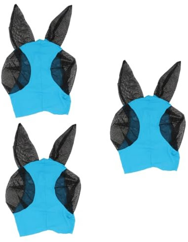 COLLBATH Lot De 3 Masques en Maille Filet Anti-piqûres pour Extérieur