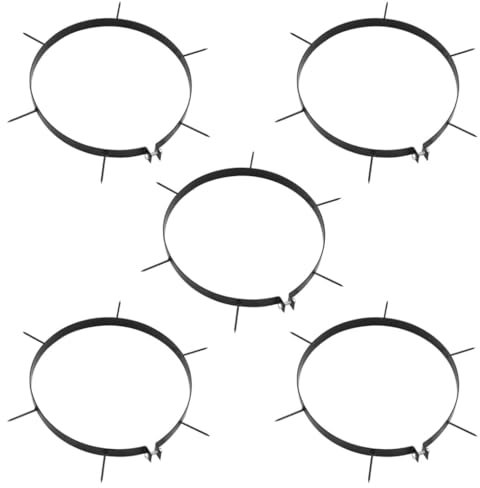 Vetnasa Abrazadera para aireador césped con Pinchos 5 uds Hierro Ø30cm Casa y jardín, Jardín, Maquinaria de jardinería, Aireadores y sopladores de césped 2,55 KG