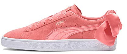 Puma Suedebow, Sneakers Basses Femme, Rose Shell Pink, 40 EU
