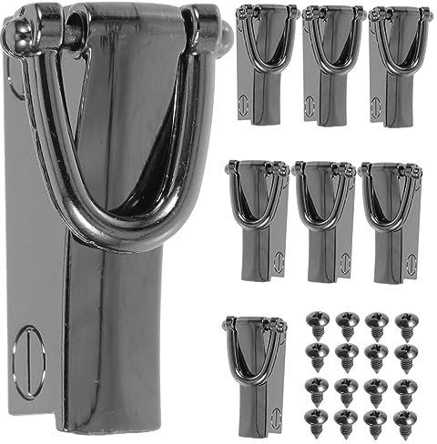 ABOOFAN 8piezas Hebillas Anillas d Metalicas Cierres Giratorios Para Bolsos Ganchos Cordon Decoracion Equipaje