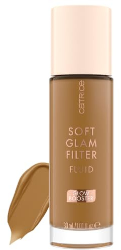 Catrice Soft Glam Filter Fluid Primer Nr. 080 vårdande naturlig (30ml) | Vårdande, Slät finish, Tonad finish, Ansiktsvätska