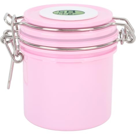 Eyelash Extension Glue Jar, Sealed Leakproof Eyelash Glue Storage Container, Adhesive Jar Container Airtight for Holder Eyelashes Organizer Container Sealing LashEyelash (Pink)