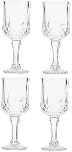 Ciieeo 4 Piezas Copa De De Transparente Copas De Vino Hogar Multifunción Para Cócteles