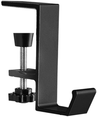 NJCXOLA Support pour casque, support de casque, support casque bureau, support de bureau, support pour casque de jeu, support pour clés, poches (crochet monocouche)