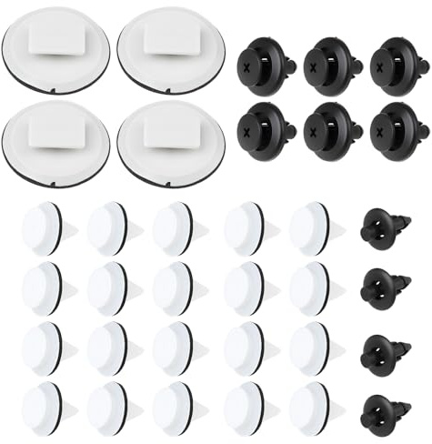 YINETTECH 1Set Side Skirt Clip Set Compatible with Mazda MX5 NC Mk3,3.5, 3.75