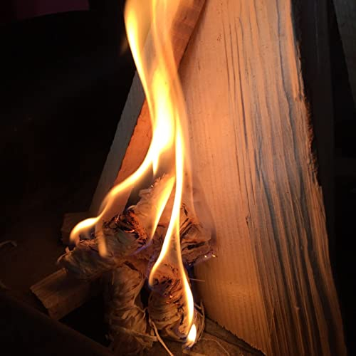 Carbo Verte 5 kg natürlicher Kaminanzünder, Grillanzünder, Holzwolle mit Wachs getränkt BBQ Grill, Giftfrei & Geruchlos, schnell und stark, trocknen Nicht aus, hergestellt in der EU