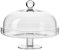 Krosno Tortenplatte Kuchenplatte mit Haube Deckel mit Fuß Tortenständer | 28cm | Elite Kollektion | Perfekt für Zuhause, Restaurants und Partys