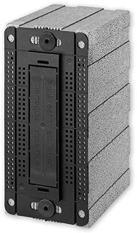 Rolladen Mauerkasten Gurtkasten wärmegedämmt, Lochabstand: 160 mm, Gurtaufnahme: ca. 5,3 m, Putzschutz, von EVEROXX®