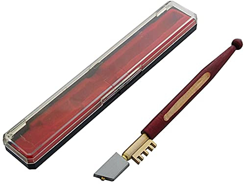 Trexin Diamond Tipped Glass Mirror Cutter With Storage Case | Manual Portable Glass Cutting Tools | Metal Handle Glass Cutter | Glass Cutter | Tile Cutter | Bottle Cutter | Glass Cutters Tool