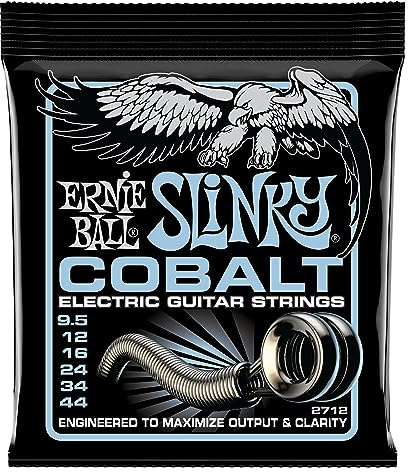 Ernie Ball Primo Slinky Cobalt Electric Guitar Strings 9.5-44 Gauge