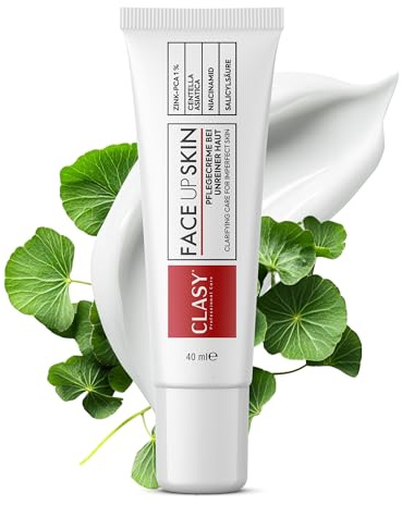Clasy Care Acne Cream for Face – Spot Treatment for Pimples & Acne Scars – Salicylic Acid & Niacinamide for Scar Removal – Teen & Adult Skincare with Zinc PCA