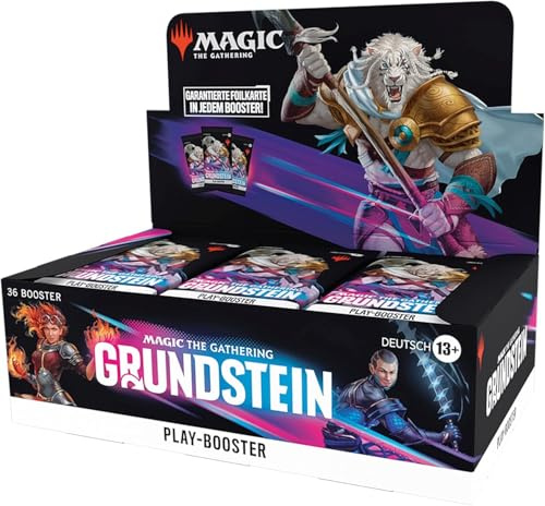 Magic: The Gathering Grundstein Play-Booster-Display – 36 Booster (504 Magic-Karten) (Deutsche Version)