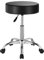 VEVOR Sattelhocker Rollhocker 204 kg belastbarer höhenverstellbarer (55-71 cm) Drehhocker Arbeitshocker PU-Leder-Drehsattelstuhl für Salon Spa Massage Klinik Schwarz