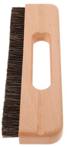 PLAFOPE Cepillo para empapelar con mango de madera ergonómico y cerdas suaves, multiusos para murales y revestimientos de paredes
