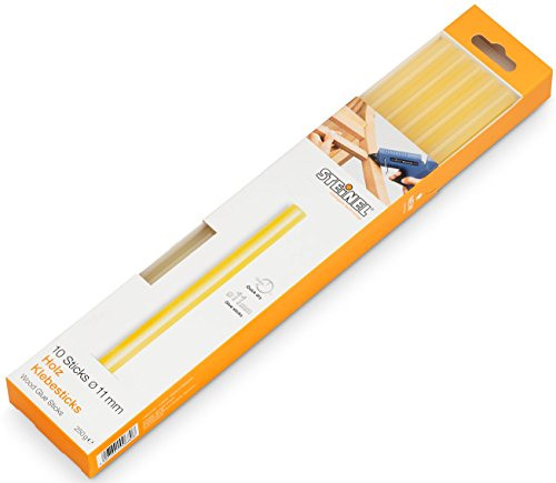 Steinel Holz-Klebesticks Ø 11 mm, spezieller Klebstoff füt Holzleisten und zum Reparieren von Möbeln und Spielzeug, 250 g, Sonstige