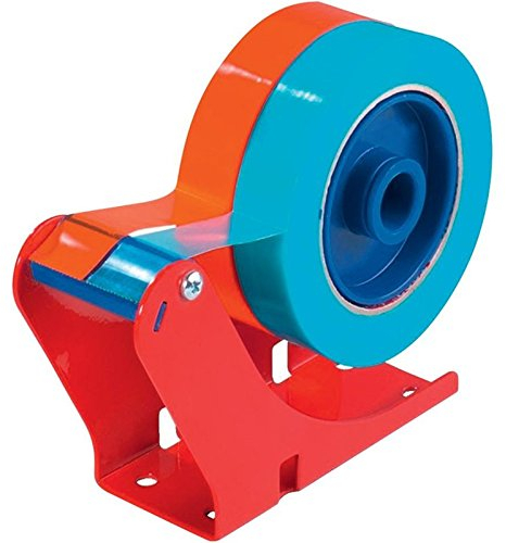 Tesa 06012-00-00 Tischabroller 6012, Stahlgehäuse, Farbe: rot