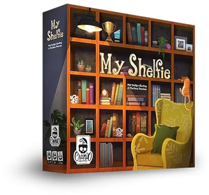 Cranio Creations - My Shelfie - Componi La Tua Personale Libreria - 2-4 Giocatori - 25 Min - Gioco da Tavolo per Famiglie - Età 8+ - Edizione in Lingua Italiana