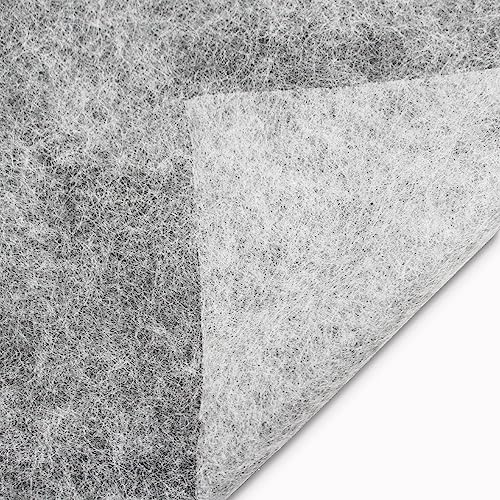 JPstraps - Tela Doble Cara Termoadhesiva para Dobladillo, Entretela Fusible de Plancha Ligera No Tejida para Manualidades, Costura, Patchwork, Acolchado y Más (Blanco, 300cm x 150cm)
