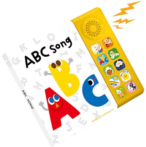 Libro musicale interattivo - Early Learning, canzoni per bambini, rime classiche | Libro di formazione audio con 10 melodie per bambini in età prescolare