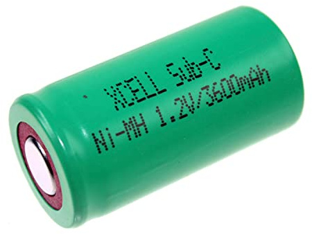 XCell - X3600SCR - Sub C - 1,2 Volt 3600mAh Ni-MH