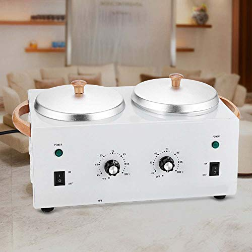 220 V Wachserhitzer, enthaarungswachs, Wachswärmer für Wachs, elektrische Wachswärmer, Doppeltopf für Wellness-Salon, Warmwachserhitzer, für professionelle und zu Hause